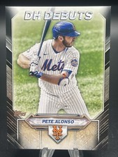2021 Topps - DH Debuts Insert Pete Alonso #DHD-5 Black Parallel 071/299 Mets