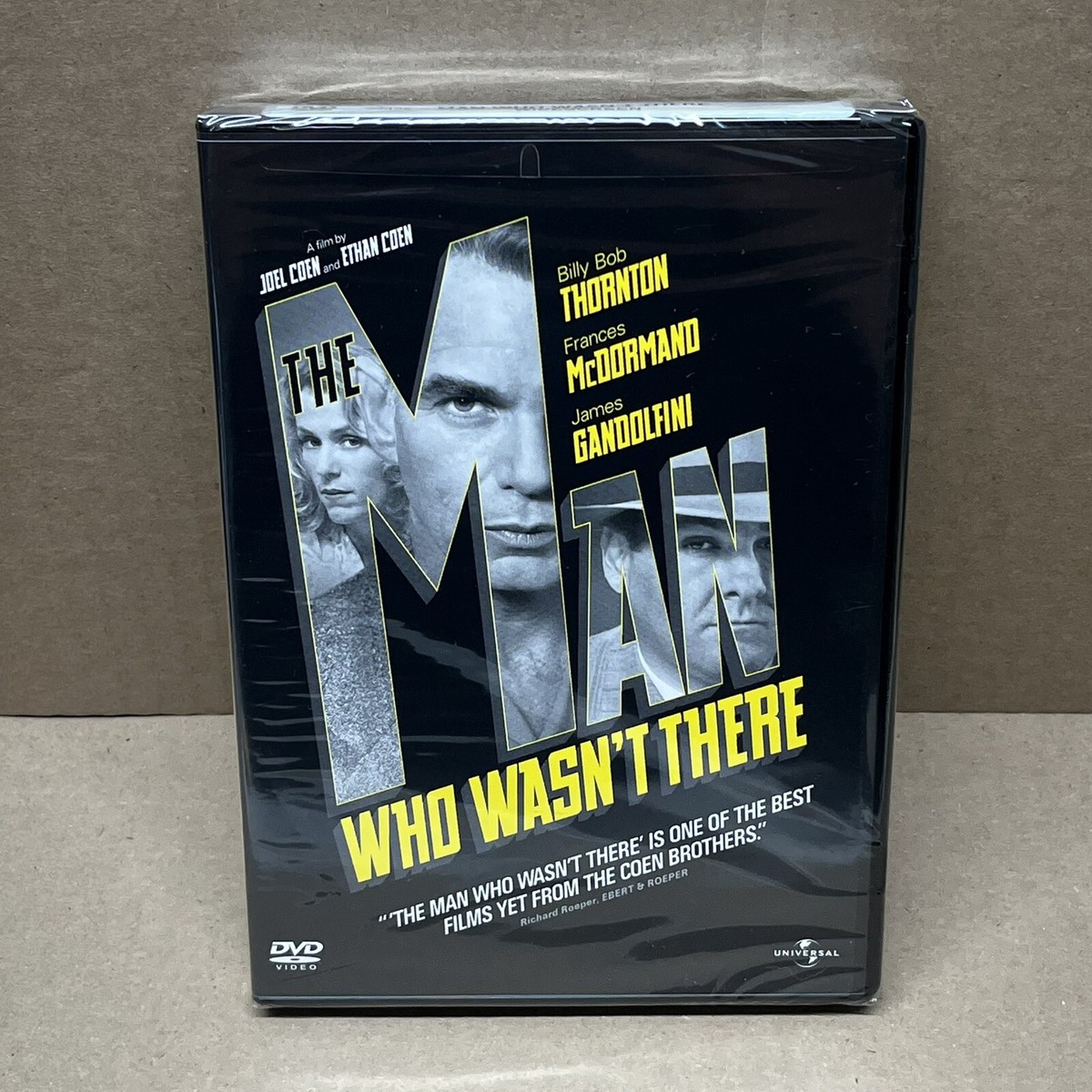 The Man Who Wasn't There w/Billy Bob Thornton (DVD) NEW Sealed
