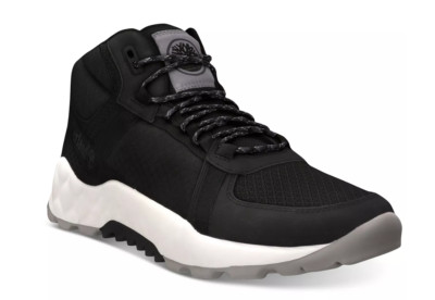 TIMBERLAND Men's Solar Wave Mid-Height Hiking Shoes (Black Mesh) US SIZE, NOT AU