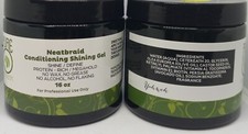 Pure O Natural NeatBraid Conditioning Shining Gel 16 oz - Pack of 2