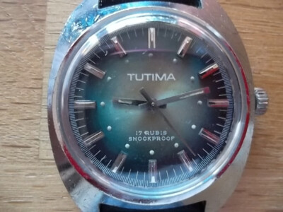 Tutima Vintage Handaufzug 17 Steine