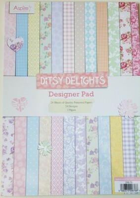 Hunkydory Spezialität, Luxus, Papierblock - A4 - verschiedene Optionen