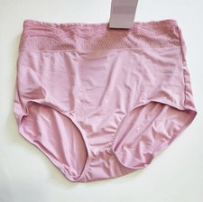 3 Warner's No Pinching No Problems Lace Brief Lilac RS7401P Sz 10/3X - NWT