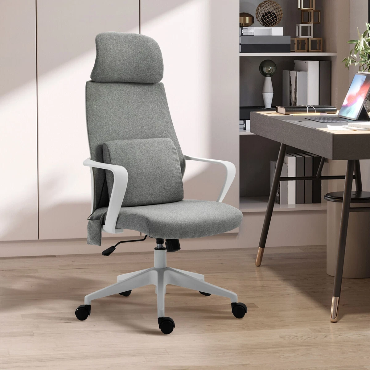 Standing desk chair with lumbar support deals