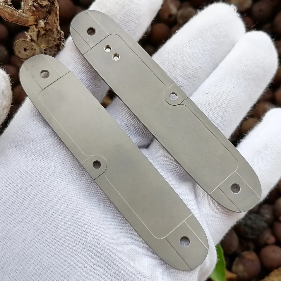 1双钛秤带TI口袋夹适用于93毫米Victorinox瑞士军刀 — 第 3/3 张图片