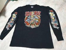 Rare Distressed Sex Pistols Destroy Punk Rock Sid Vicious long Sleeve t shirt 