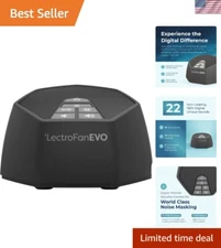 Adaptive Sound Technologies EVO White Noise Machine - Compact Sleep Sound Mac...