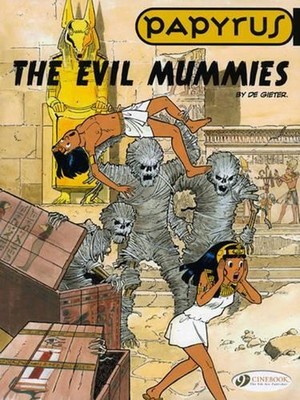 Papyrus 4 - The Evil Mummies by Lucien De Gieter (English) Paperback Book