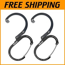 50 lbs Capacity Heroclip Small Carabiner Hook - Ideal for Adventure Gear