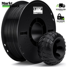 3D Drucker Filament TPU 95A 1,75 mm Schwarz 1 kg Flexibles Weiches Material