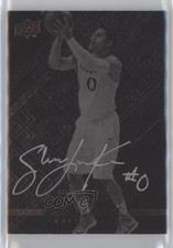 2013 Upper Deck Exquisite Collection Black Silver Ink Shane Larkin #R7 Auto fm0