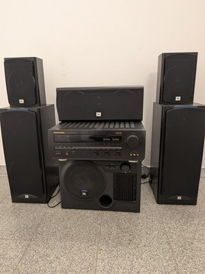 Soundanlage Marantz SR770 AV + 5 JBL Boxen (3 LX1 + 2 LX3)  + JBL Subwoofer Sub6