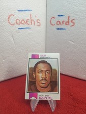 1973 Topps NFL Bob Brown #407 New Orleans Saints 