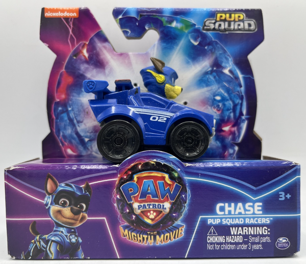 Paw Patrol Chase Pup Squad Racers Spin Master Mighty Movie Spielzeugauto Neu Ovp-image