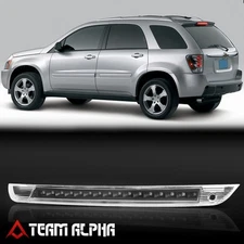 Fits 2005-2006 Chevy Equinox [Black/Clear] LED Third 3rd Brake Light Tail Lamp