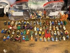 LEGO  50+ Minifig Lot + Pieces And Accessories!  Star Wars, Ninjago, More!