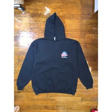 Planet Hollywood Las Vegas Hoodie Mens XL Black Made in USA Heavyweight
