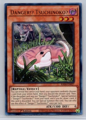 Danger!? Tsuchinoko? (UR) RA04-EN027 Quarter Century Stampede Yu-Gi-Oh NM