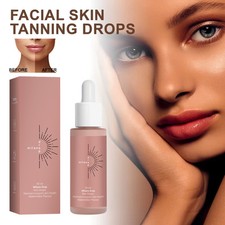 Tanning Face Serum Face Body Tanning Bed Outdoor Fine Line Repair Skin Serum Dar