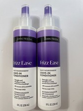 2x JOHN FRIEDA FRIZZ EASE DAILY NOURISHMENT LEAVE-IN CONDITIONER, 8 FL OZ, USA