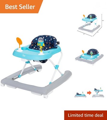 Trend Activity Walker and Entertainer with Removeable Toys, Large Tray, Cup H...