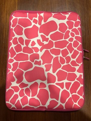 MACBETH COLLECTION ANIMAL PRINT PADDED LAPTOP TABLET PROTECTIVE CASE 14'' X 10''  