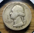 1948-D Washington Quarter - Actual Coin Shown - Free Shipping & Tracking INV#150