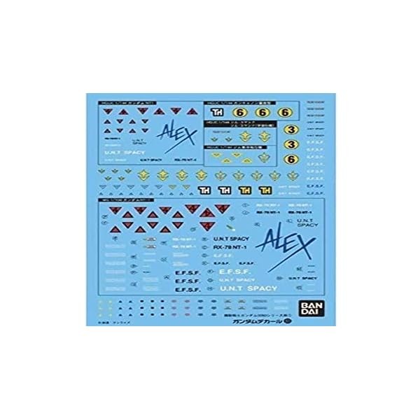 1/100 1/144 Gundam Decal HGUC 0080 Federal Army (53) FS