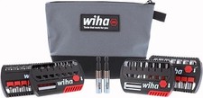 Wiha 76886 34 Piece Maxxtor Impact Bits Set With General Purpose Zipper Pouch