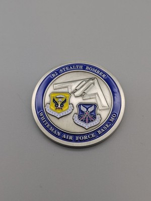 B-2 Stealth Bomber Whiteman Air Force Base, United States Air Force Coin