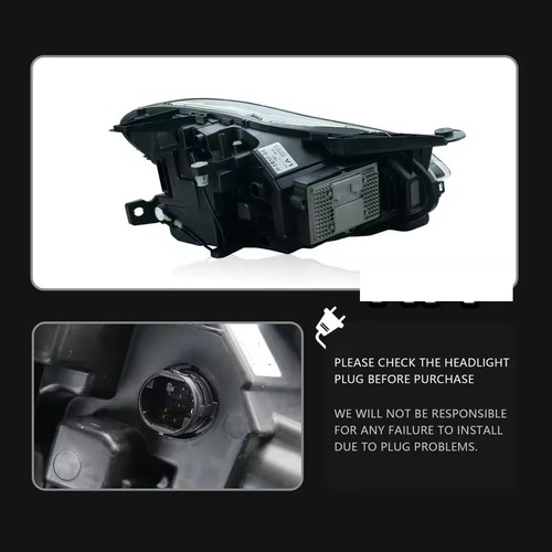 Headlights For Maserati Quattroporte 2013-2017 Upgrade LED Front DRL Turn Signal - Picture 5 of 10