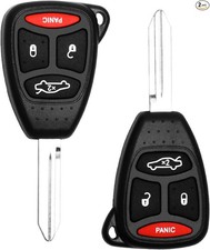 Keyless Entry Remote Key Fob Fits for 05-07 300, 07-09 Aspen, 06-07 Charger, 07-