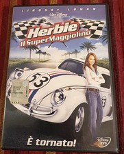 DVD DISNEY HERBIE IL SUPER MAGGIOLINO FUORI CATALOGO