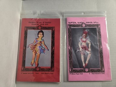 2 PMC Designs Stargaze Sonia & Radical Rachel Doll Patterns Patti Medaris Culea