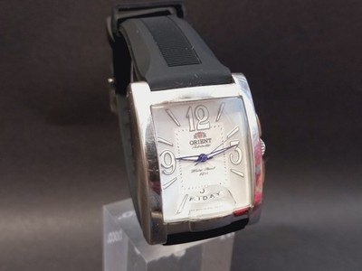 Vintage Orient Tank Automatic 50WR Watch, Japan Made, Big Watch