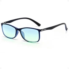 Khirhf Color Blind Glasses For Men Red Green Vision Correction Black Navy Frame