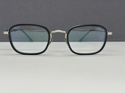 Lunor Brille Herren schwarz silber eckig groß L  M11 Mod 04 NP:539 