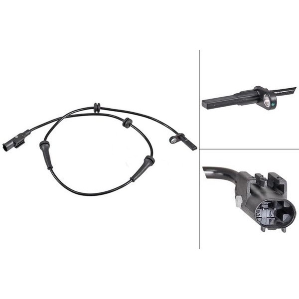 Sensor Raddrehzahl Aktiver Sensor 1.020 Mm Kabel A.B.S. FüR U.A. CitroËN Nemo-image