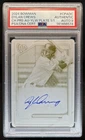 2024 Bowman Dylan Crews Chrome Auto Printing Plate Yellow #1/1 PSA Authentic 9
