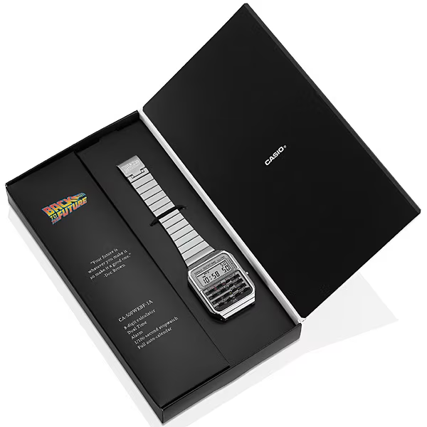 CASIO CLASSIC Back To The Future Collaboration model Watch CA