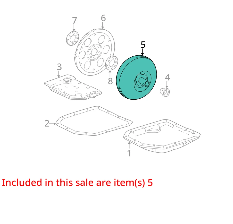 Volante de inercia de transmisión Scion TC 2005-2016 placa flexible Y0BHK Foto 3 de 4