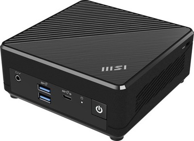 MSI Cubi N ADL-002BEU, 0,69L Größe PC, Mini-PC Barebone, DDR4-SDRAM, Ethernet/LA