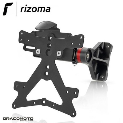 Kennzeichenhalterung Ducati Diavel 1200 2010-2013 RIZOMA PT510B Schwarz
