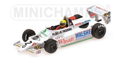 1:43 Minichamps Ralt Toyota Rt3 F3 Ayrton Senna Silverstone 1982 
