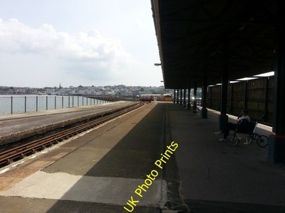 Foto 6x4 Ryde Pierhead Bahnhof jetzt nur noch zwei Bahnsteige; es gab mal c2014