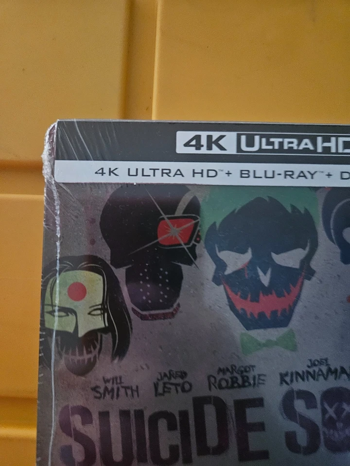 Rare Suicide Squad 4K Blu-ray Steelbook – Best Buy Exclusive! NEW SEALED! Foto 4 de 4