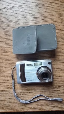 Retro-Digicam: BenQ DC E53 Silber   Komplettset mit OVP & Zubehörpaket