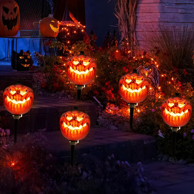 JOYIN Halloween-Jack-O-Laterne, Wegemarkierungen, Dekoration, 3 Stück 38,1 cm LE