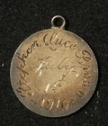 Love Token - UK Edwardian Silver Sixpence - Stephen Luce Brown July 1st 1910 WOW