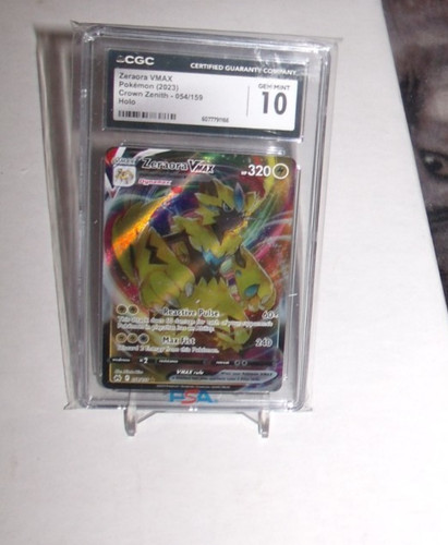 Zeraora VMAX Pokemon 2023 Crown Zenith-054/159 Holo